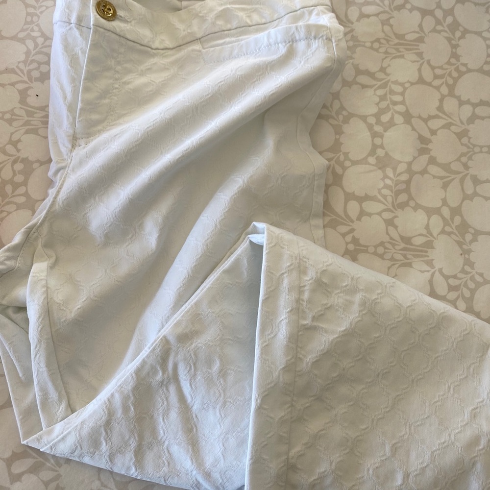 Kelly White Diamond Fabric